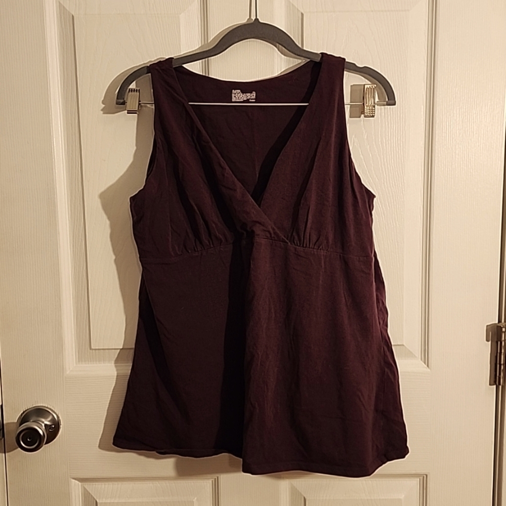 Gilligan & O'Malley Plum Purple Top